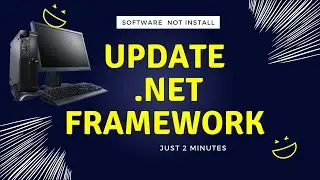 How to update  .net framework on  any windows 7/8/10 ||  .net framework || chosely tech