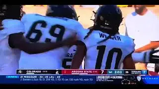 Colorado scores #colorado #coloradofootball #xavierweaver #football #ncaafootball #game #sports