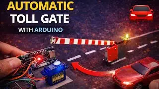 How to make automatic toll gate with using arduino 