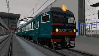 Электричка ЭР2Р-7020|Москва-Калуга-2|RTS