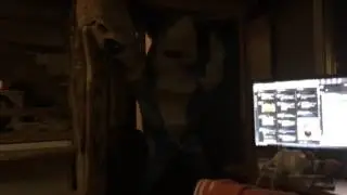 Лизка в костюме акулы танцует под Грустный дэнс