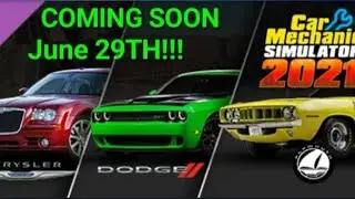 NEW DLC!!! Car Mechanic Simulator 2021