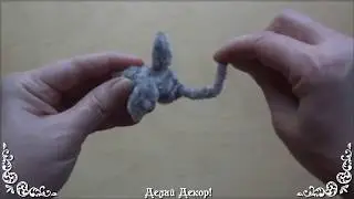 СИМВОЛ 2020 ГОДА СВОИМИ РУКАМИ / МЫШКА своими руками. HANDMADE SYMBOL OF 2020. 1 часть. Делай Декор!