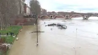 Toulouse inondation janvier 2014