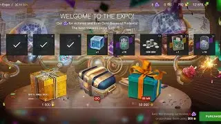 Opening Box of presents | WOTB ⚡ WOTBLITZ | Progresston Expo Event