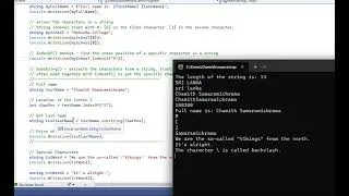16.  String in C# - Part 3