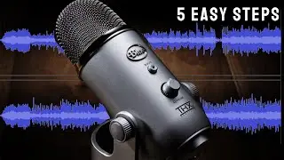 How to Improve Vocals on Audacity for Blue Yeti