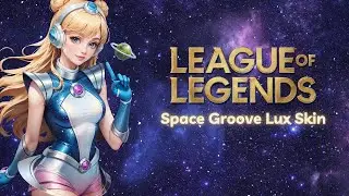 League of Legends (Space Groove Lux Skin)