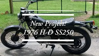New Project! Harley Davidson SS250