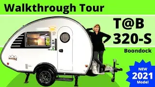 NEW TAB 320-S by nuCamp RV - 2021 Model - Walkthrough Tour