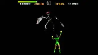 Killer Instinct (1994) - frog glitch - Spinal stuck after falling off rooftop