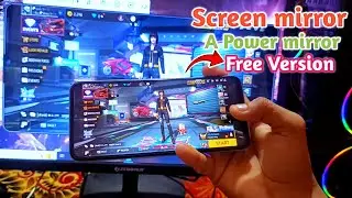 How to Screen Mirror For live streaming 🤩 || A power mirror crack version Free download 🤩