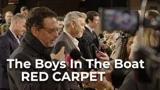 The Boys In The Boat (2023) UK Special Screening 'Red Carpet'