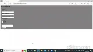 Create beautiful sign up form in HTML |  Sign up form 