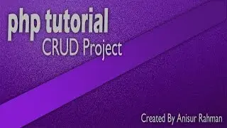 PHP Tutorial - CRUD Project (add client pic/file upload) #7