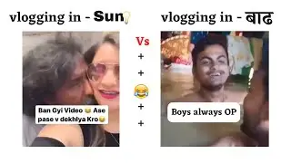 vlogging in hard situations