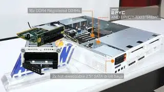AEWIN Network Appliance | Edge AI Appliance | SCB-1937  #AMD EPYC 7003