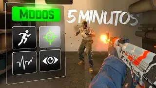 Treine TUDO em 5 minutos: MIRA, MOVIMENTAÇÃO, ÁUDIO & SPRAY no MAPA de treino mais completo do CS 2