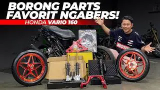 Mendadak Ngabers! Atenx Katros Modif Honda Vario 160 