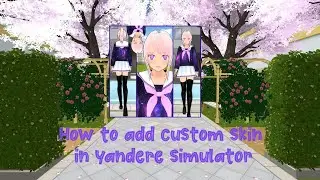 How to change skin in Yandere Simulator | Yandere Simulator Tutorial