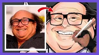 Caricature Face and Body tutorial using Procreate