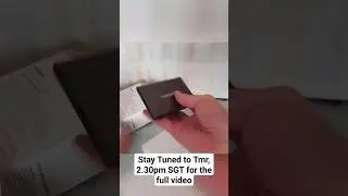 Samsung T7 Portable SSD Unboxing #unboxing #Samsung #portable #ssd #shorts