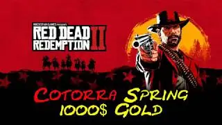 Red Dead Redemption 2 - Cotorra Springs 1000$ Goldbarren Fundort!!