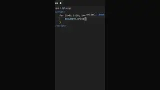 Beginner JS Tutorial For Loop in 20 Second #shorts #javascript
