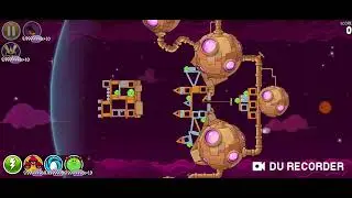 Angry Birds Space: Cosmic Madness: Brass Hogs All Levels (3 Stars & Space Eagle 100%)