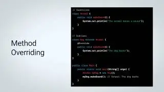 Overriding and overloading