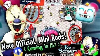 New CONSTRUCTION & Packing Mini Rods Coming In ICE SCREAM 7! | Ice Scream Tycoon | Keplerians