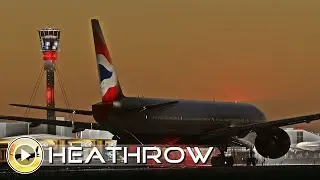 Plane Spotting London Heathrow Airport | 20 Aircrafts in 10 Minutes | Ultra 4K MSFS Gameplay