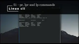 Linux CLI 51🐧 pr, lpr and lp commands
