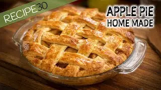 Homemade Apple Pie Crusty and Flaky