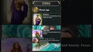 Poseidon and his Minor Gods in Age of Mythology Retold