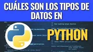 Cuáles son los tipos de datos en Python