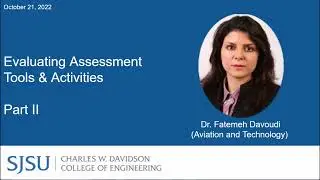Engineering Course Design: Course Objectives and Assessments - Part 2