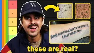Our Viewers' Bad Tattoos Tier List
