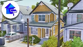 I FURNISHED A YELLOW TOWN HOUSE IN THE SIMS 3
