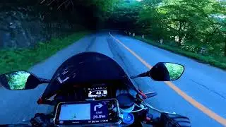 夏の那須を走る。【CBR600RR Stock Exhaust Sound】