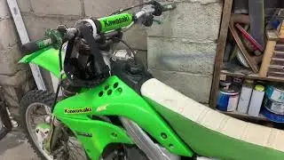 Kawasaki 450 зверь в гараже
