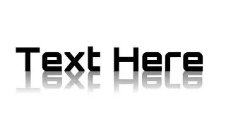 3D Text With Shadow Reflection Effect By Picsart!