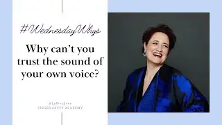 Why can't you trust the sound of your own voice when you sing?