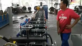 C/Z Purlin Interchangeable Roll Forming Machine