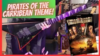 Pirates of the Carribean (Metal Version) on Guitar (with Guitar Tabs) | He's a Pirate