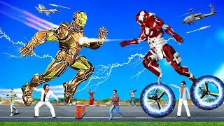 जादुई सुपर साइकिल रोबोट | Magical Cycle Robot  vs Super Robot  | Robot Wala Cartoon Comedy Stories