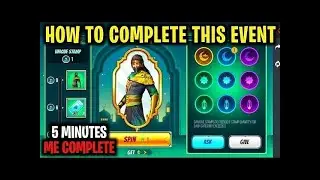 FREE FIRE NEW EVENT | HOW TO COMPLETE STAMP COLLECTION EVENT