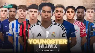 Youngster Facepack Vol.25 Pes 2021 & Football Life 2024 (SIDER) PC