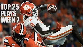 Top 25 Plays From Week 7 Of The 2021 College Football Season