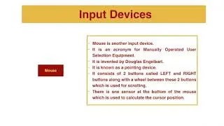 Input Device (Part 2) | Input Devices | Computer Fundamentals | Mouse | Light Pen | Microphone